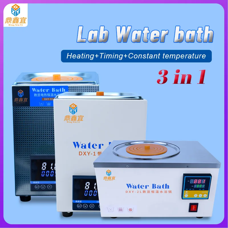 

DXY Lab Water Baths Digital Display Constant Temperature Heater Equipment Thermostat Tank Single Hole 220V