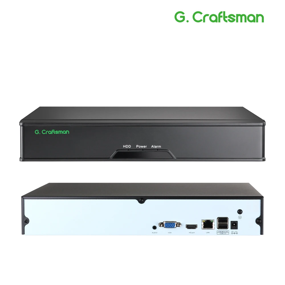 32ch XMEYE 4K NVR H.265X On-vif Network Video Recorder 2 HDD 24/7 Recording Security Sysem Kit P2P xmeye Pro