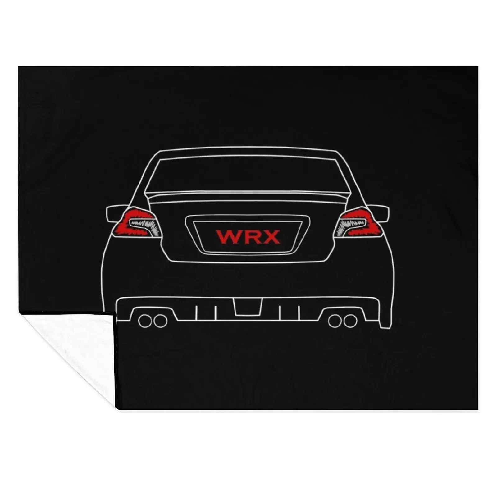

Wrx sti Throw Blanket Loose Thermals For Travel valentine gift ideas Multi-Purpose Blankets