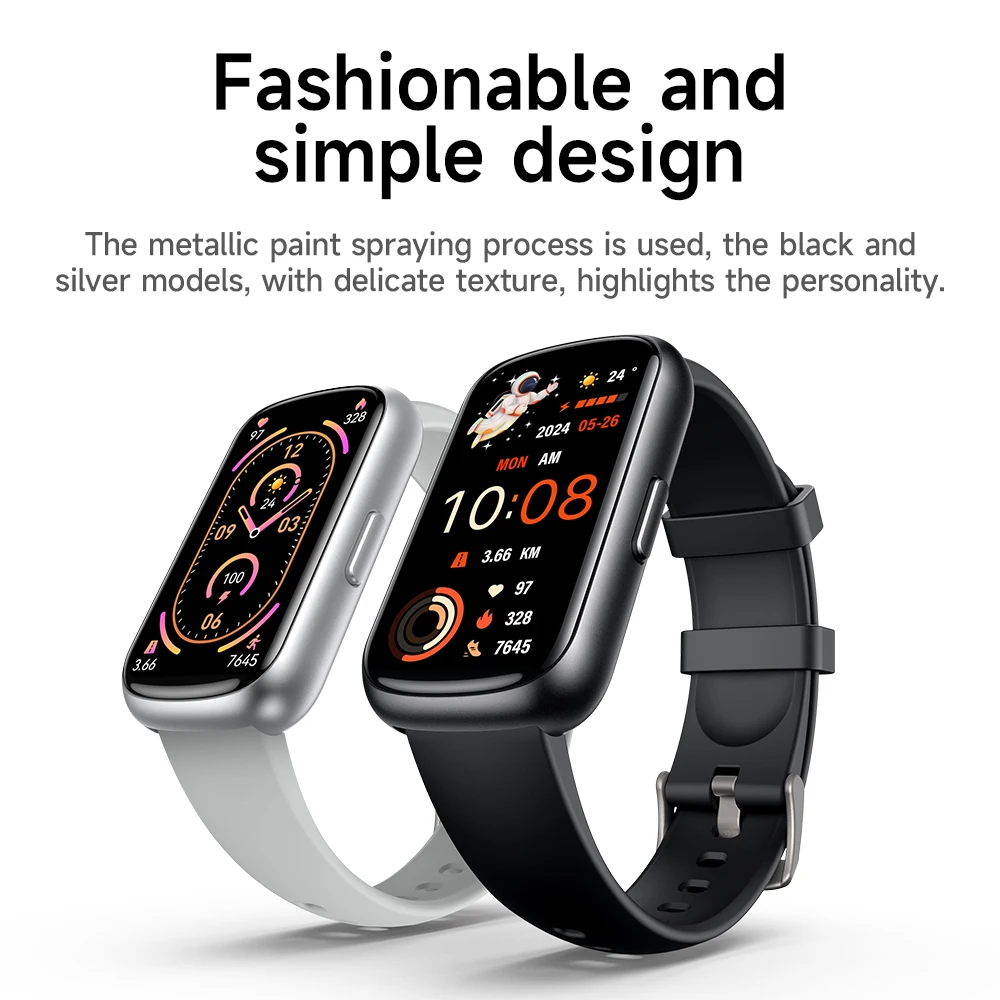 HOCO Y25 1.47inch TFT Touch Screen Smart Watch Support Sleep Monitoring Custom Dial Bluetooth 5.3 Sports Watch IP68 Waterproof view 3