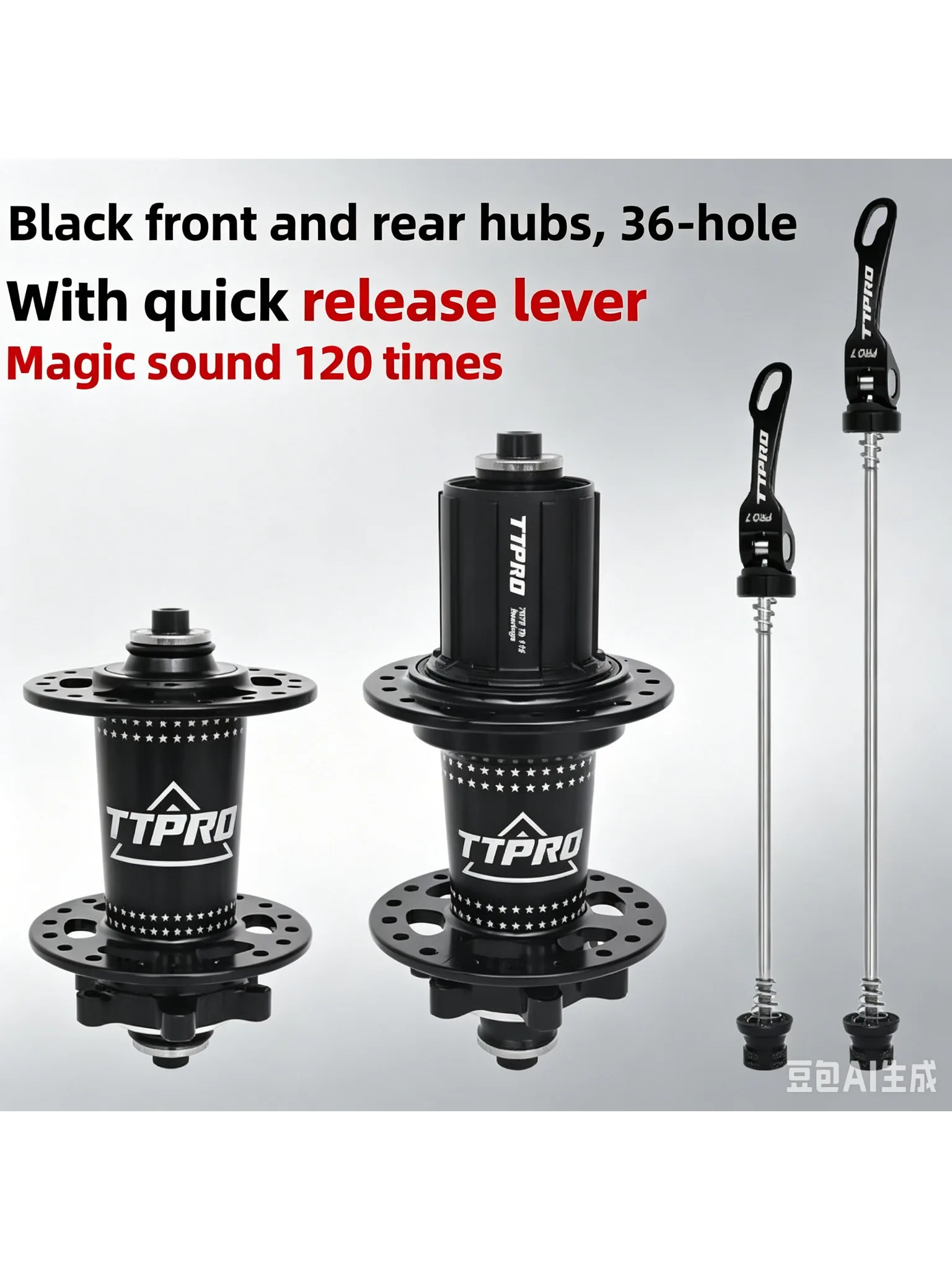 AliExpress NONE TTPRO HASSNS Pro 7 32h Rear Hub Bearing 32Holes Freehub MTB Bike Four Palin 32H Rear Hub for 7-12 Speed Noisy Cube Bicycle 6 Paw