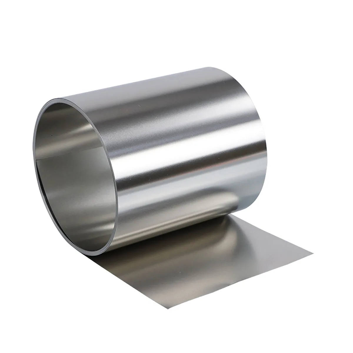 1Pcs Length 5M 304 Stainless Steel Foil Strip Steel Foil Roll Thin Plate Width 200mm Thick 0.03mm