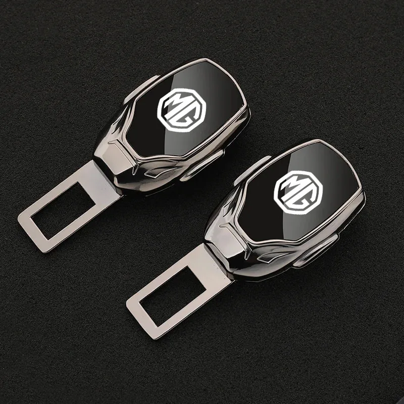MG ZS HS GT 헥터 MG3 MG5 MG6 MG7 자동차 액세서리용 카시트 벨트 클립 카본 연장 락 버클 플러그 인테리어 부품 썸네일 2
