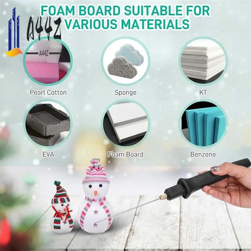 

A44Z-5-в-1 резак для горячей пены, набор инструментов для резки пенопласта с цифровым регулятором напряжения 110-240 В/0-28 Вт, электрическая вилка стандарта США