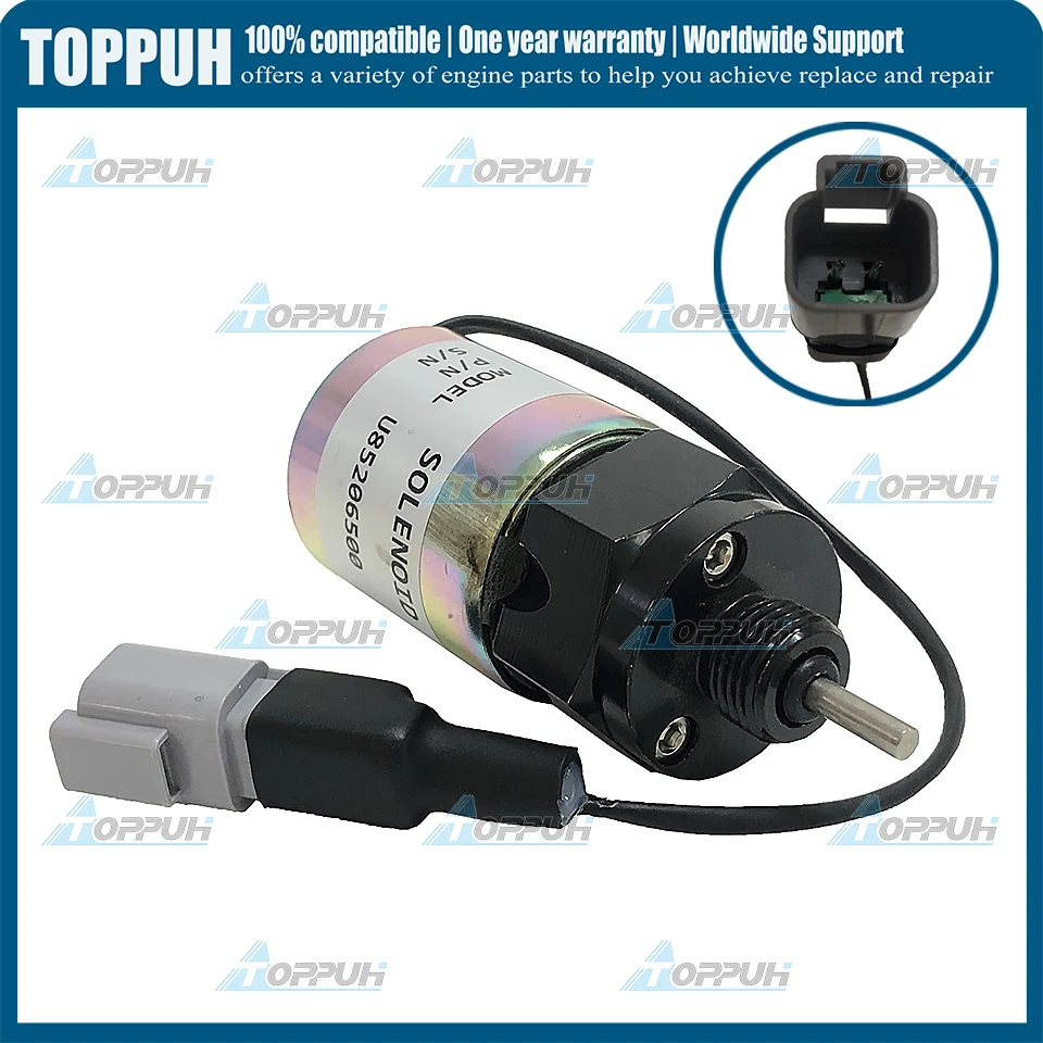 12V Throttle Solenoid U85206500 for EL 403F-15T GL 403D-15T GN 404D-22 GP