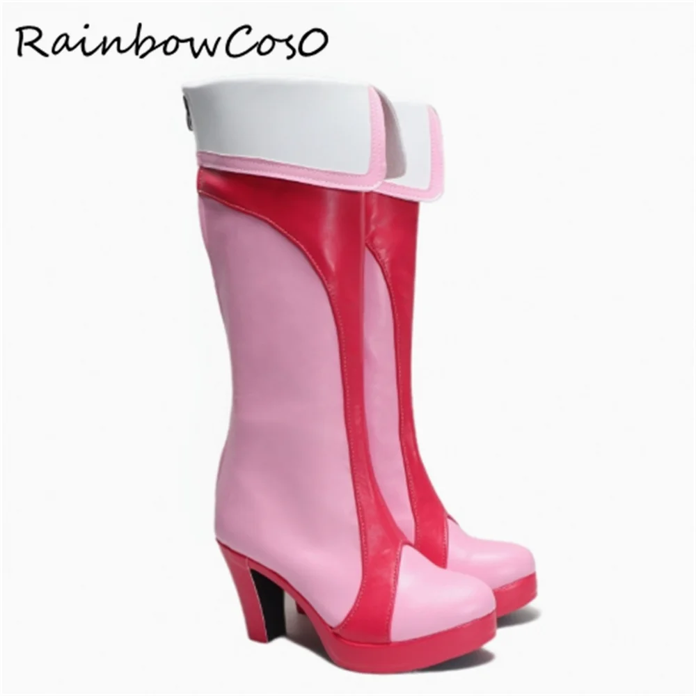 Momozono Love Cure Peach FRESHPrecurePretty Cure Cosplay buty buty gra Anime Halloween RainbowCos0W4409