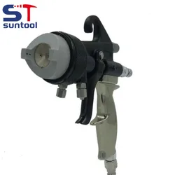 Suntool Two Head Chrome Spray Gun Chrome Painting Solution PE Spray Gun Two Component Mirror Chrome Paint Nano