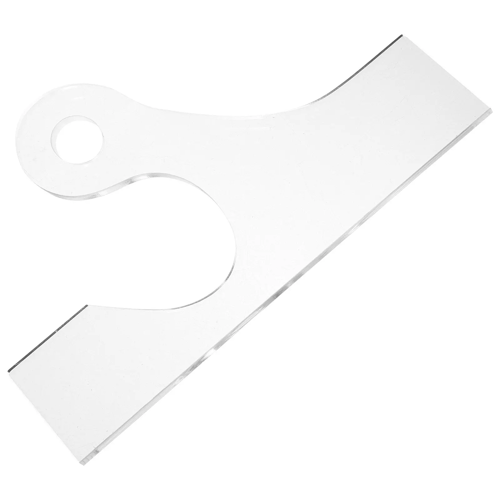 

Reusable Acrylic Handle Template for Cutting Board DIY Charcuterie Board Stencil Router Guide Woodworking Accessory