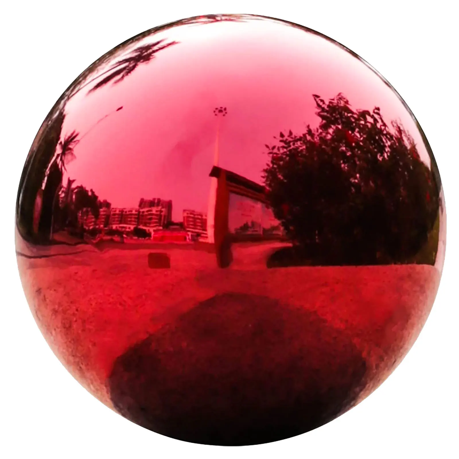 

Stainless Steel Gazing Balls Hollow Mirror Globe Polished Floating Reflective Ball Shiny Sphere Garden Pond Outdoor Swimming