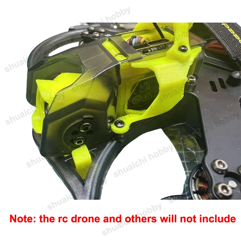 1 مجموعة ل DJI O4 وحدة الهواء لايت نقل الصور تصاعد قوس Gimbal حامل ملفوف بالكامل تعديل إلى O3 ل Speedybee Bee25