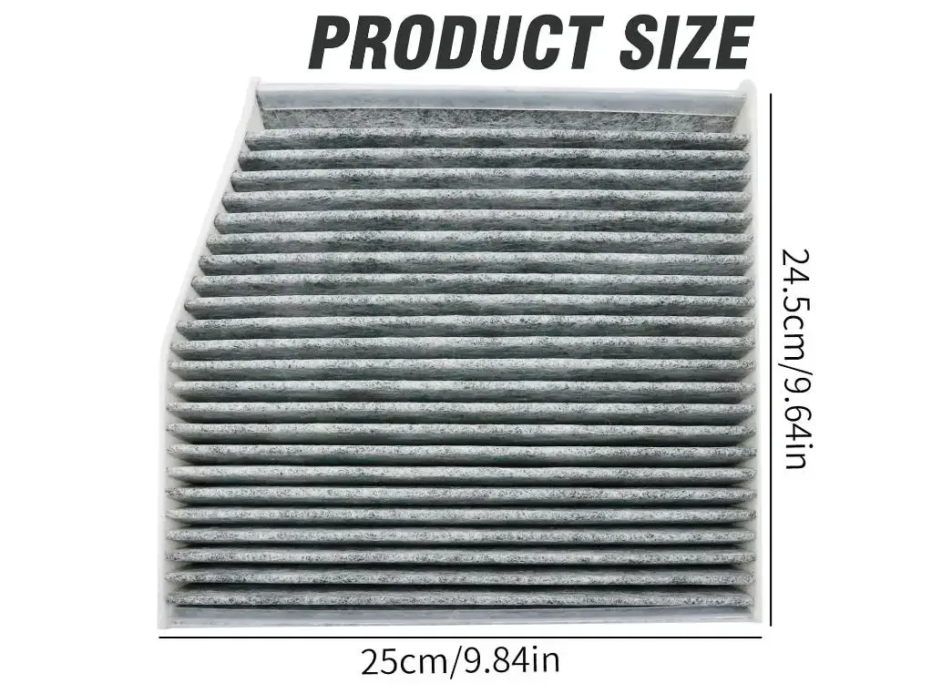 Cabin Filter For Mercedes Benz A-CLASS A160 A180 A200 A220 A250 A45 AMG A260 2012 2013 2014 2015 2016 2017 2018 19 Model Filter