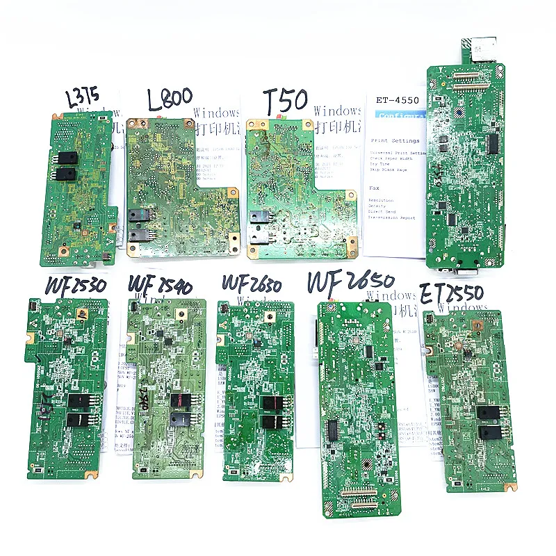 Free shipping Main board Original for Epson L800 L375 T50 L475 ET4550 WF2530 WF2540 WF2630 WorkForce WF2650/WF2651