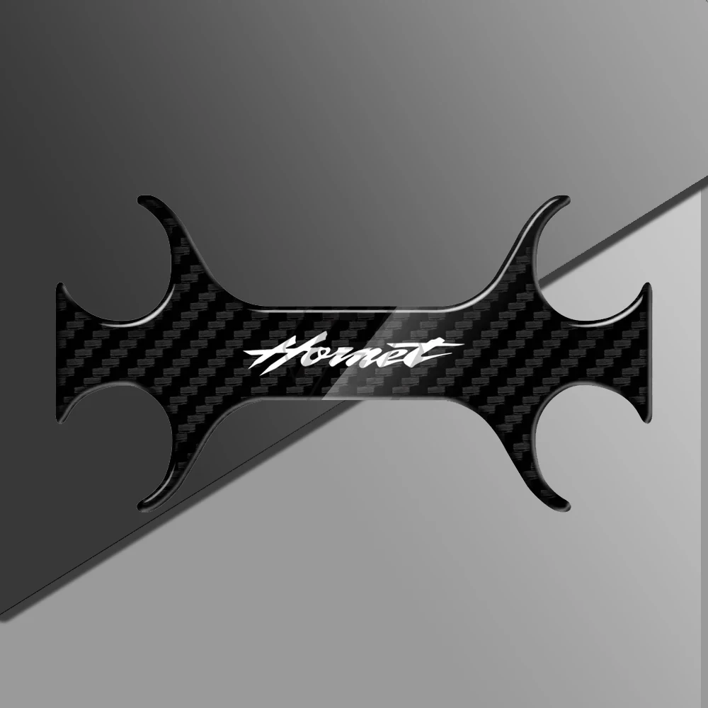 

For Honda Bumblebee 600 Uo to 2004 motorcycle modification 3D carbon fiber texture three yoke rear guard protective sticker