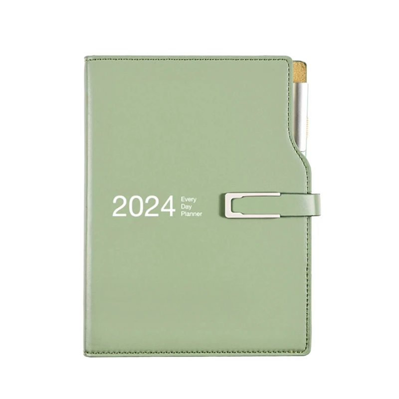 2024 Plan Schedule This Calendar One Page A Day Notebook Stationery Notebook Office Tool