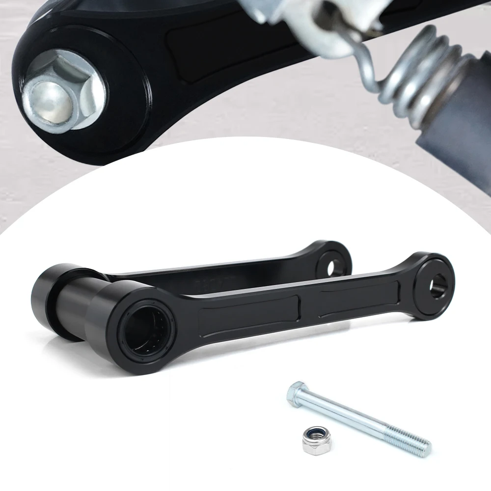 

Motorcycle Adjustable Lowering Links Rear Arm Suspension Cushion Lever Drop GL1800 2001-2012 2013 2014 2015 2016 2017 For Honda