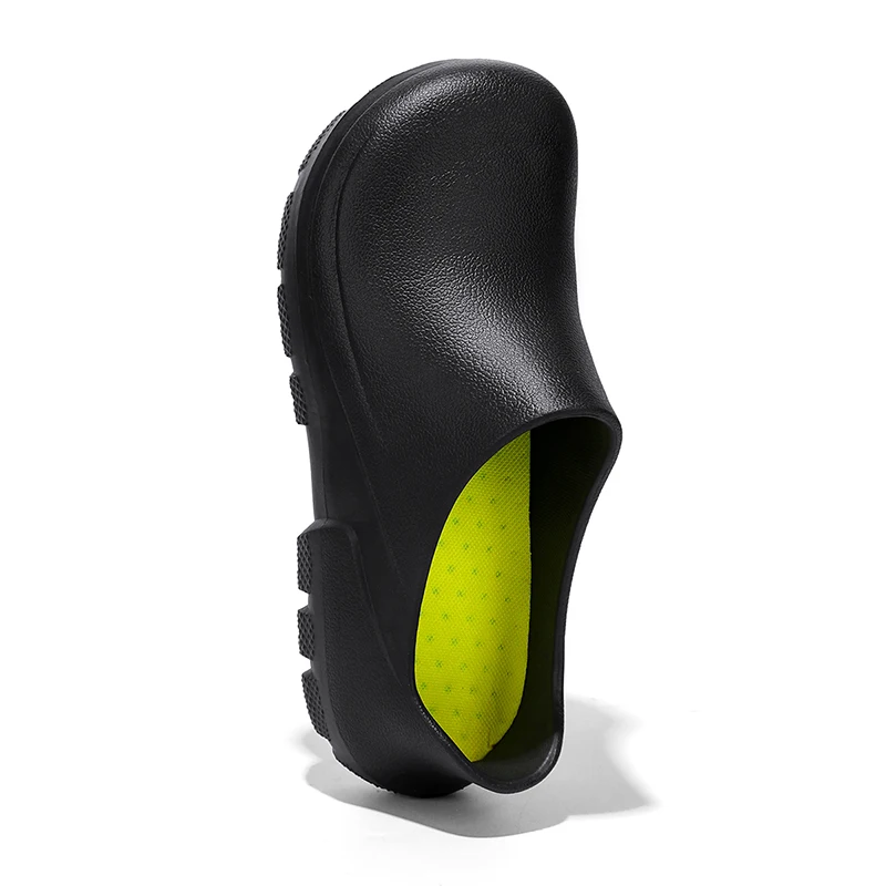 Hotel Kitchen Chef Shoes Slip On Waterproof Oil-Proof Restaurant Chef Clogs Non-slip Resistant Work Shoes For Cook Size 39-45