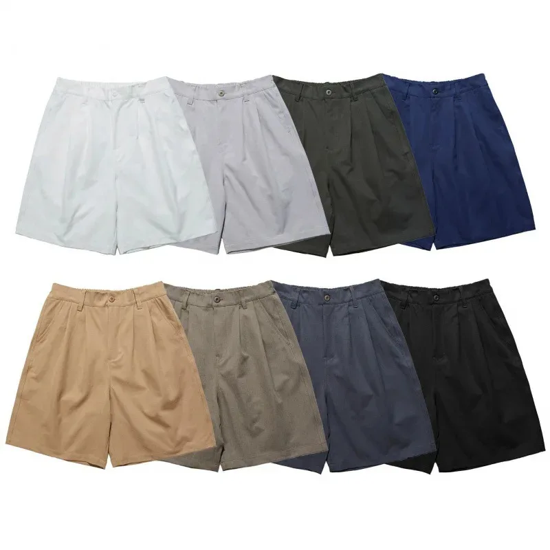 

HELLOMARCEL Высокое качество, размер ЕС, США, летняя весенняя пляжная одежда, широкие повседневные рабочие шорты для мужчин и женщин