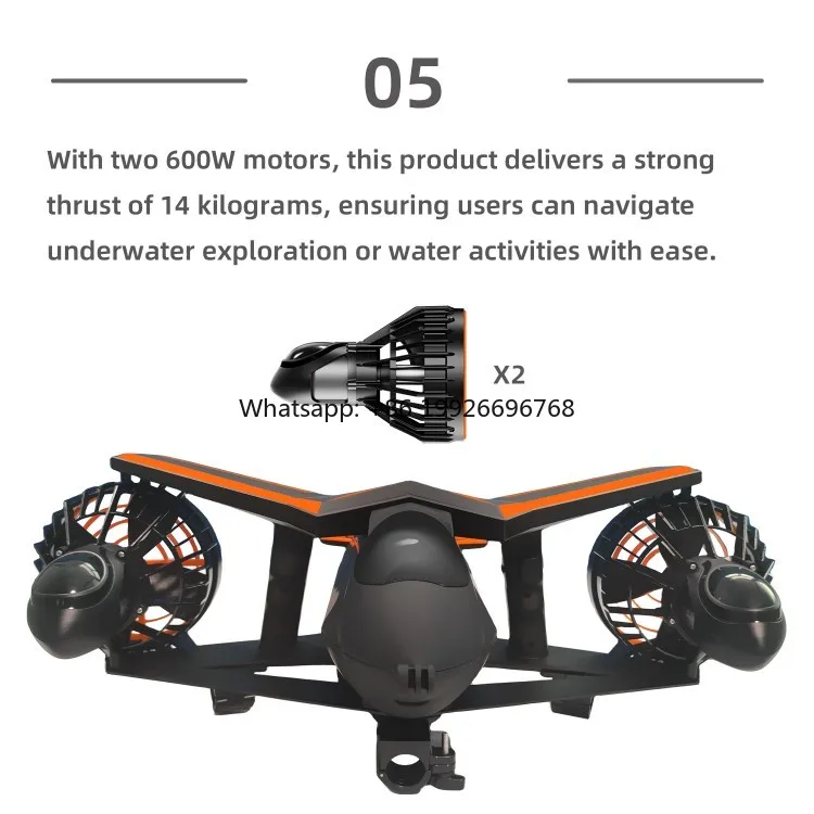 

Commercial Underwater Scooter for Scuba Diving Snorkeling factory