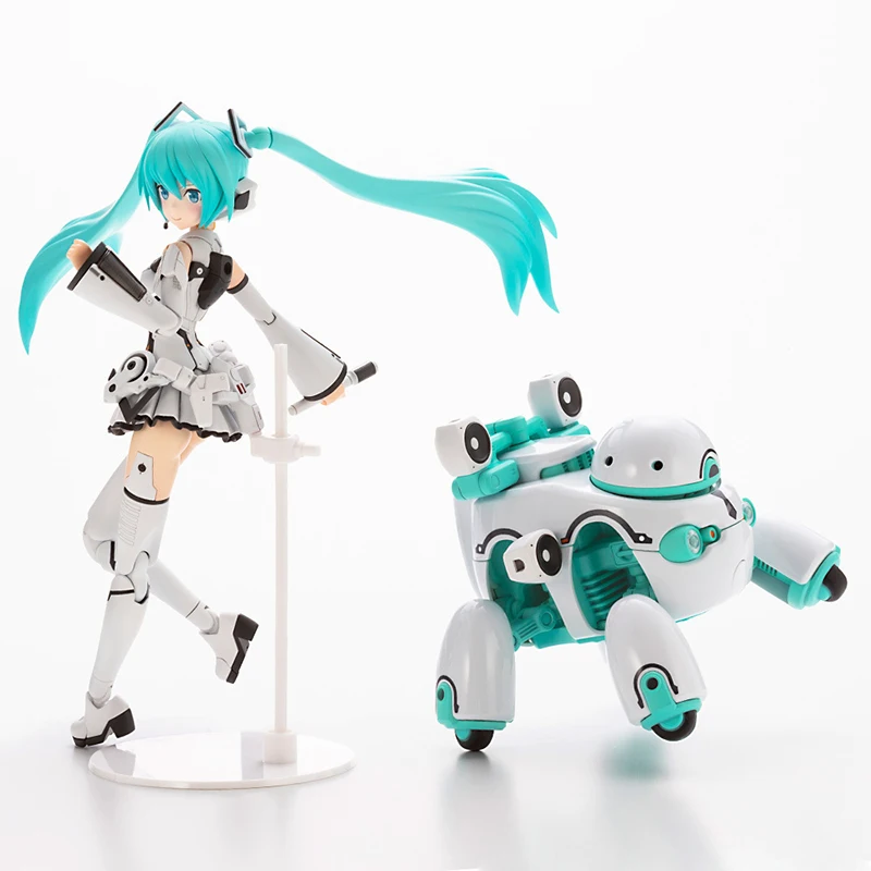 Kotobukiya Plastic Model Kit Frame Music Girl Hatsune Miku Maruttoys Ver. & Tamotu Miku Ver. Action Figure Collectible Gifts