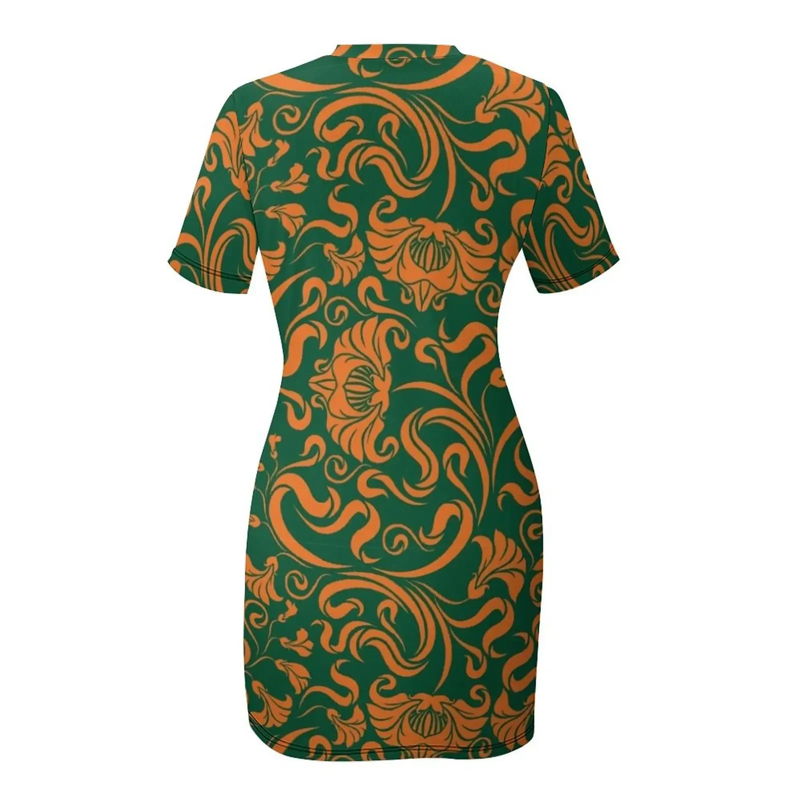 Florida- Floral Short-Sleeved Dress Female dress birthday dress dresses for womens 2025