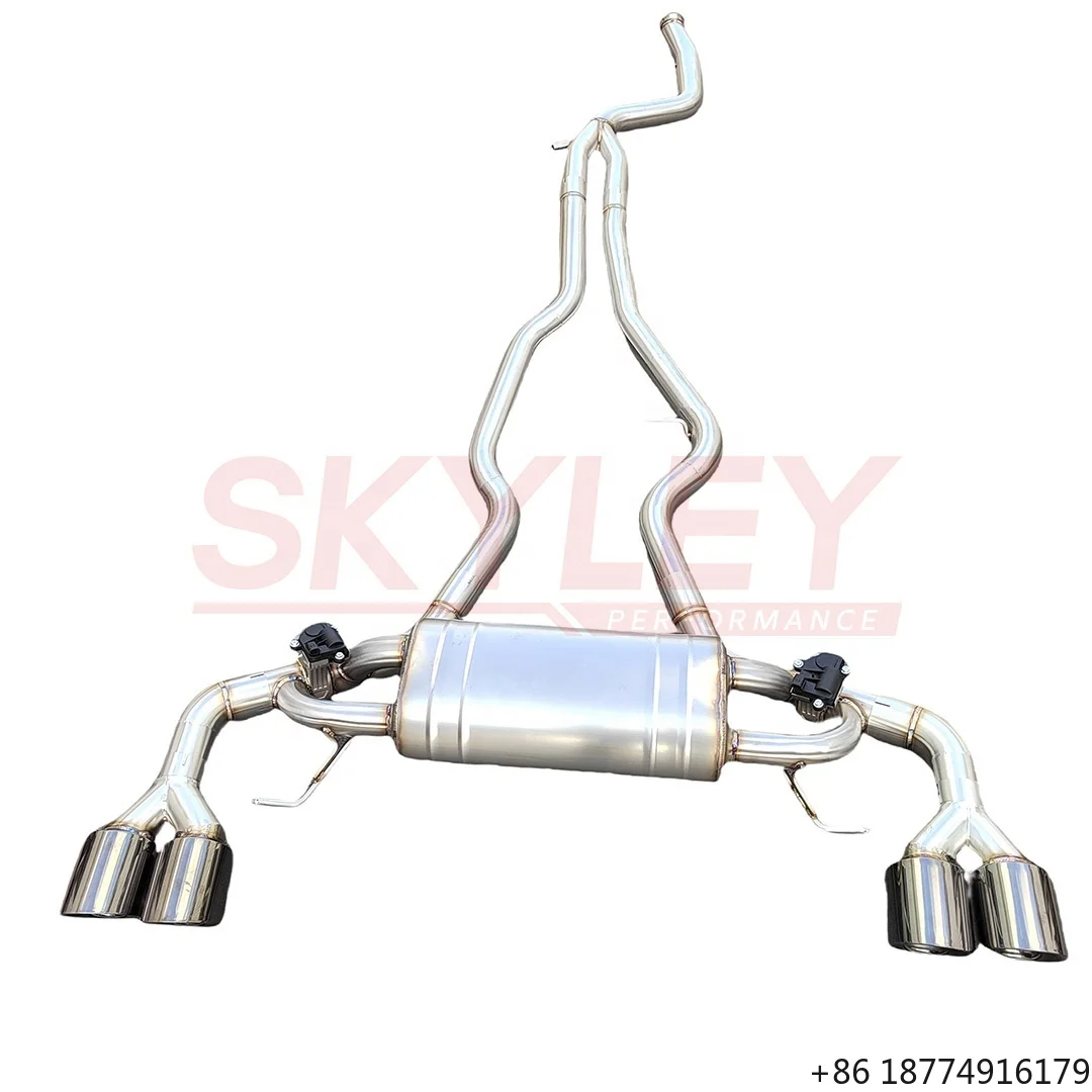 

Выхлопная система OEM Valvetronic Catback для M240i M240 B58 3.0T 2017-2024, глушитель из нержавеющей стали, для гоночных автомобилей
