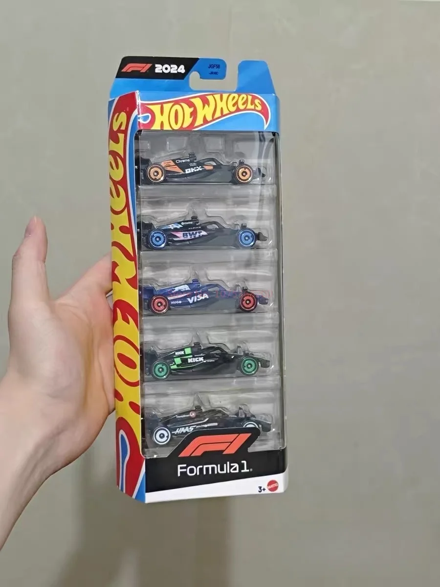 الأصلي الساخن عجلات الفورمولا 1 5-حزمة ماكلارين جبال الألب ريد بول ركلة صابر هاس F1 فريق 1/64 دييكاست تحصيل سيارة لعبة الهدايا