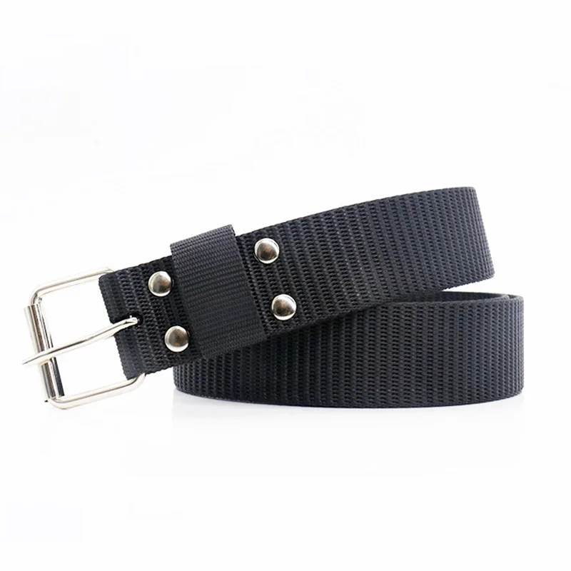 3.2cm Needle Buckle Nylon Waistband Korean Version Minimalist Men And Women's Classic Multi-Color High-Quality Jeans Slim Cinto