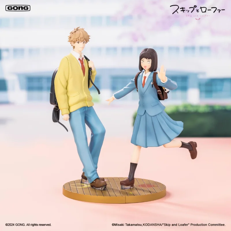 

In Stock Anime Skip and Loafer Mitsumi Iwakura Shima Sousuke Figures Kawaii Collection Model Doll Ornaments Birthday Gift Toys