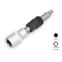 T50 Alternator Pulley Socket Drill Bit with 33 Teeth Tool Alternator Pulley Center Bolt Remover Socket Wrench Tool