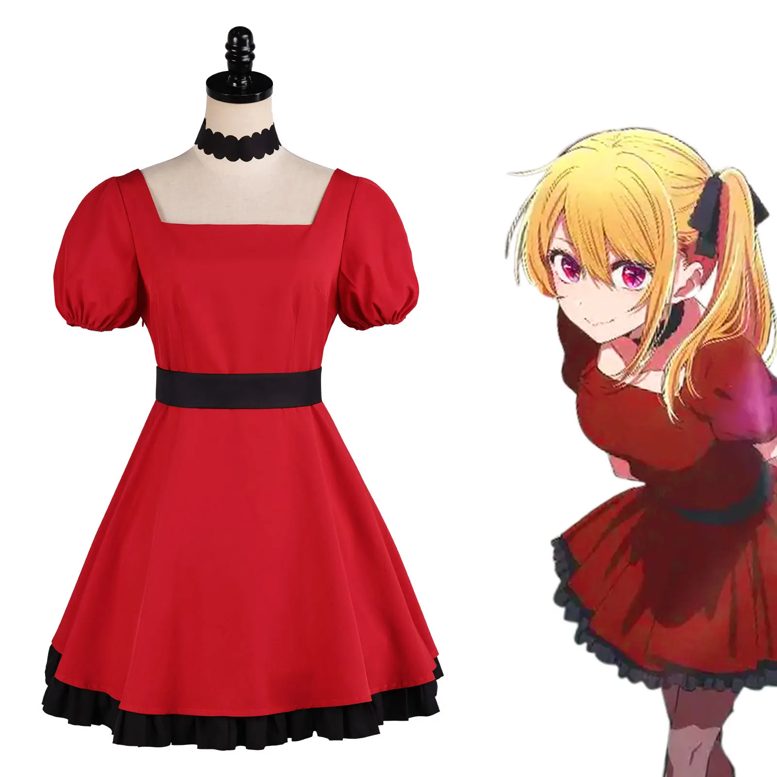 mis-ropa-de-cosplay-son-los-trajes-de-actuacion-del-anime-love-of-xingno-ropa-de-cosplay-de-ruby-ennegrecido