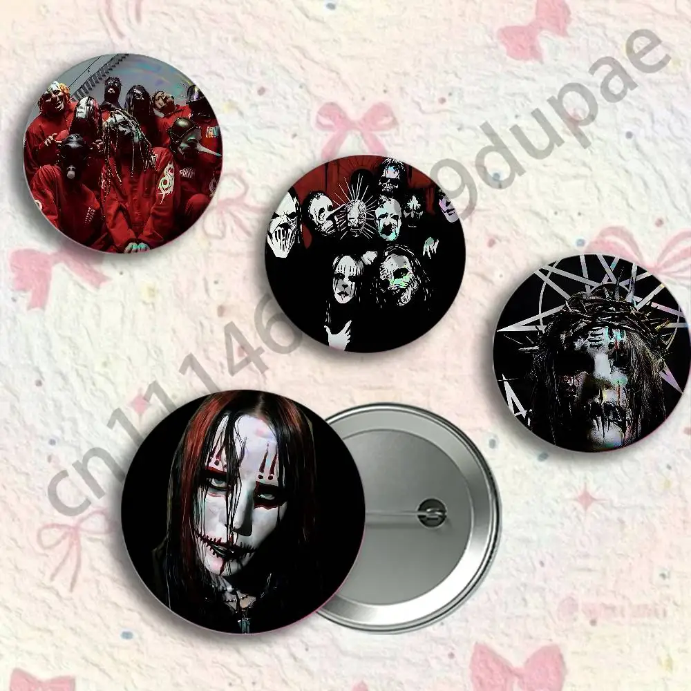 S-slipknot Button Pin Single Pack Anime Merch for Ita Bags Badge Collectible Buttons TH