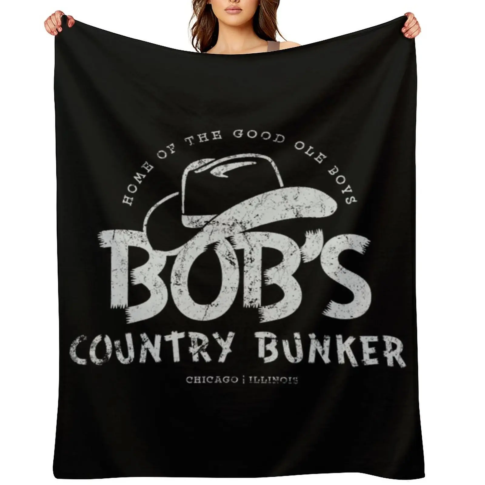 

Bob's Country Bunker - Blues Brothers Throw Blanket Vintage wednesday Decorative Beds For Sofa Thin Blankets