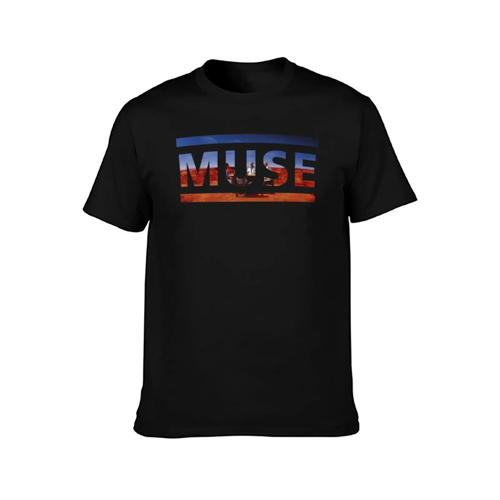 Black Holes And Revelations Muse Cover Logo T-Shirt quick-drying baggy shirts shirts graphic sweat shirts, men