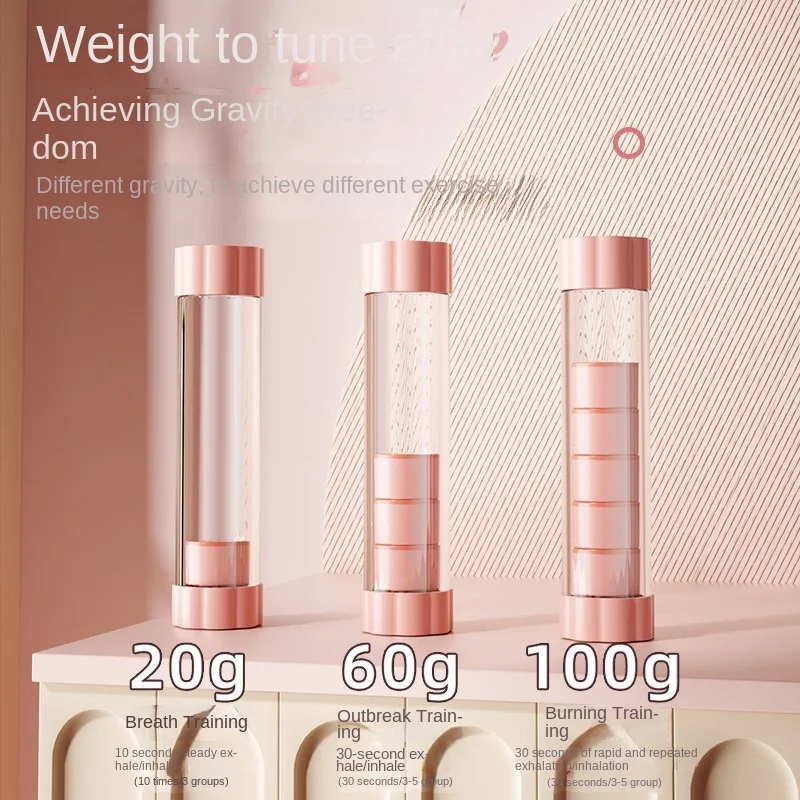 

Abdominal breathing dumbbell lung capacity training device abdominal pelvic floor muscle core exercise yoga exercise equipment