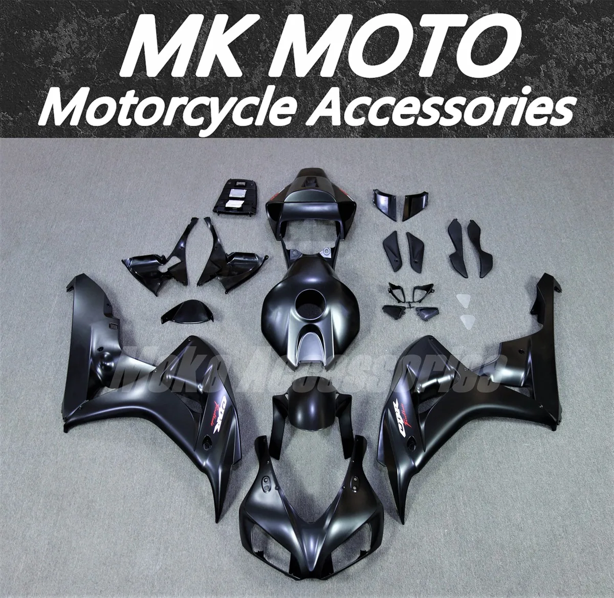 

Moke moto Motorcycle Fairings Kit Fit For Cbr1000rr 2006-2007 Bodywork Set High Quality ABS Injection New Matte Black