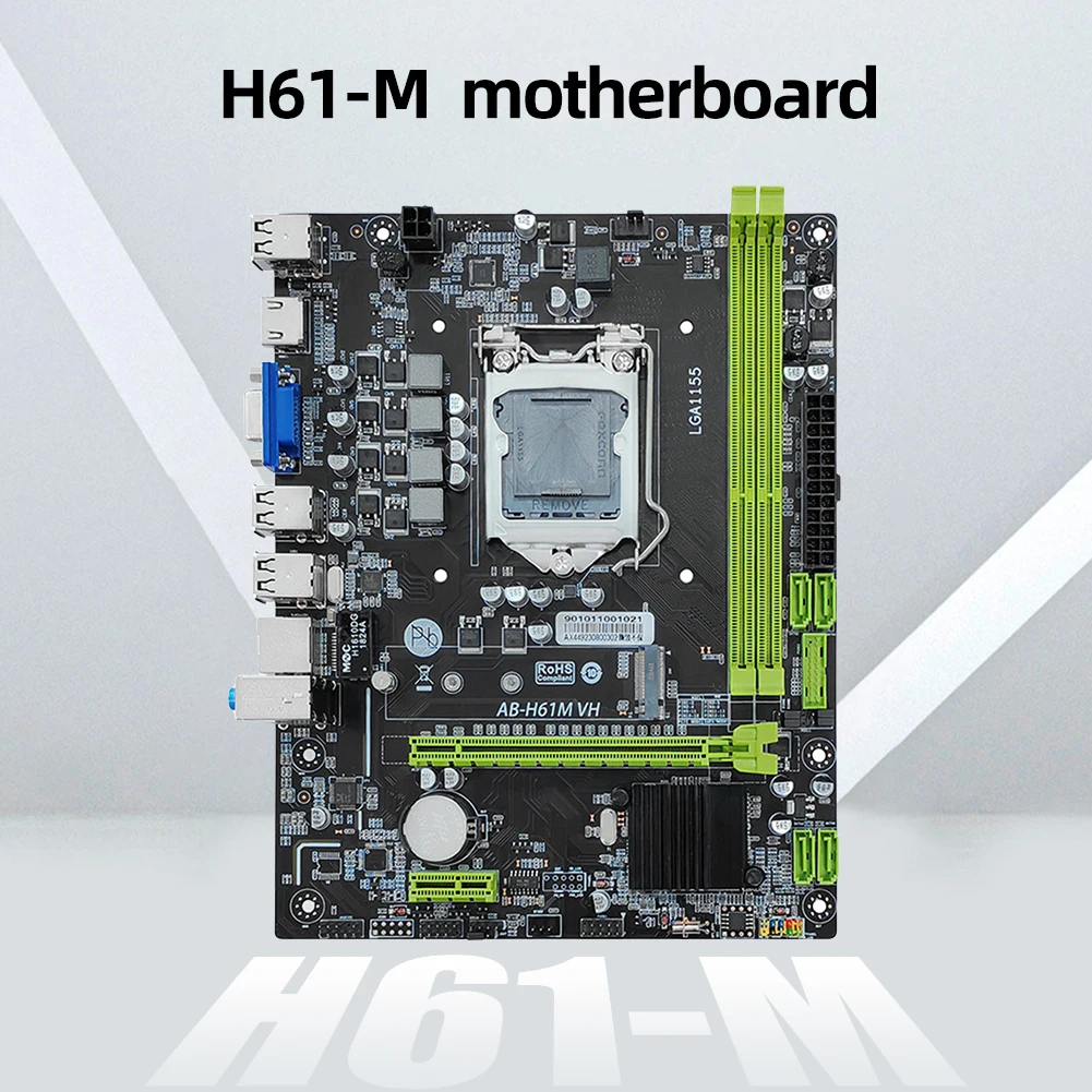 H61 مجموعة اللوحة الأم مع DDR3 ، 2x4GB ، 8GB RAM ، 1600MHz ، VGA ، HDMI-متوافق ، I3 2110 ، I5 3470 وحدة المعالجة المركزية