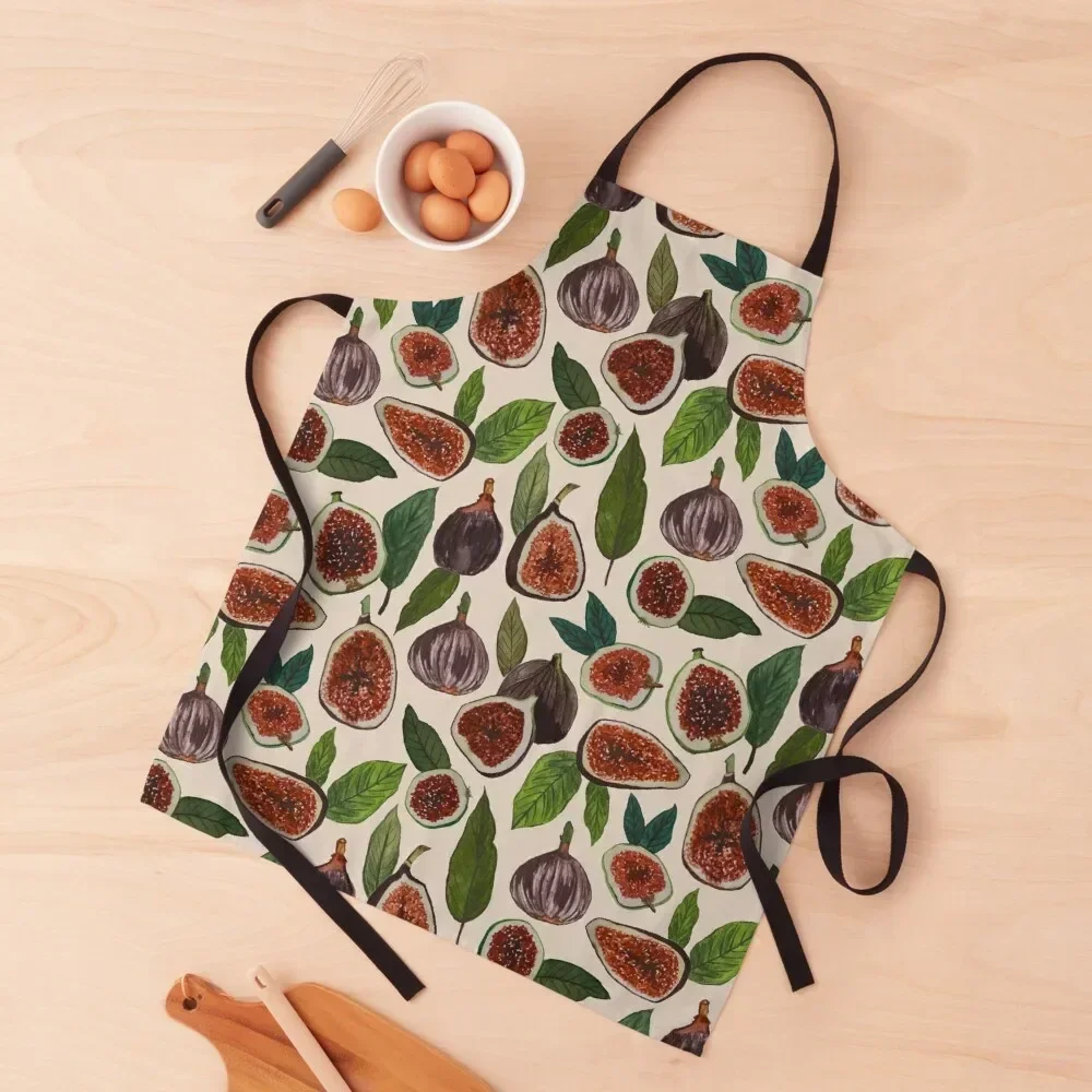 

Fig Pattern Apron Cute Kitchen Accessories Kitchenware for home useful pieces Waiter Uniforms Apron