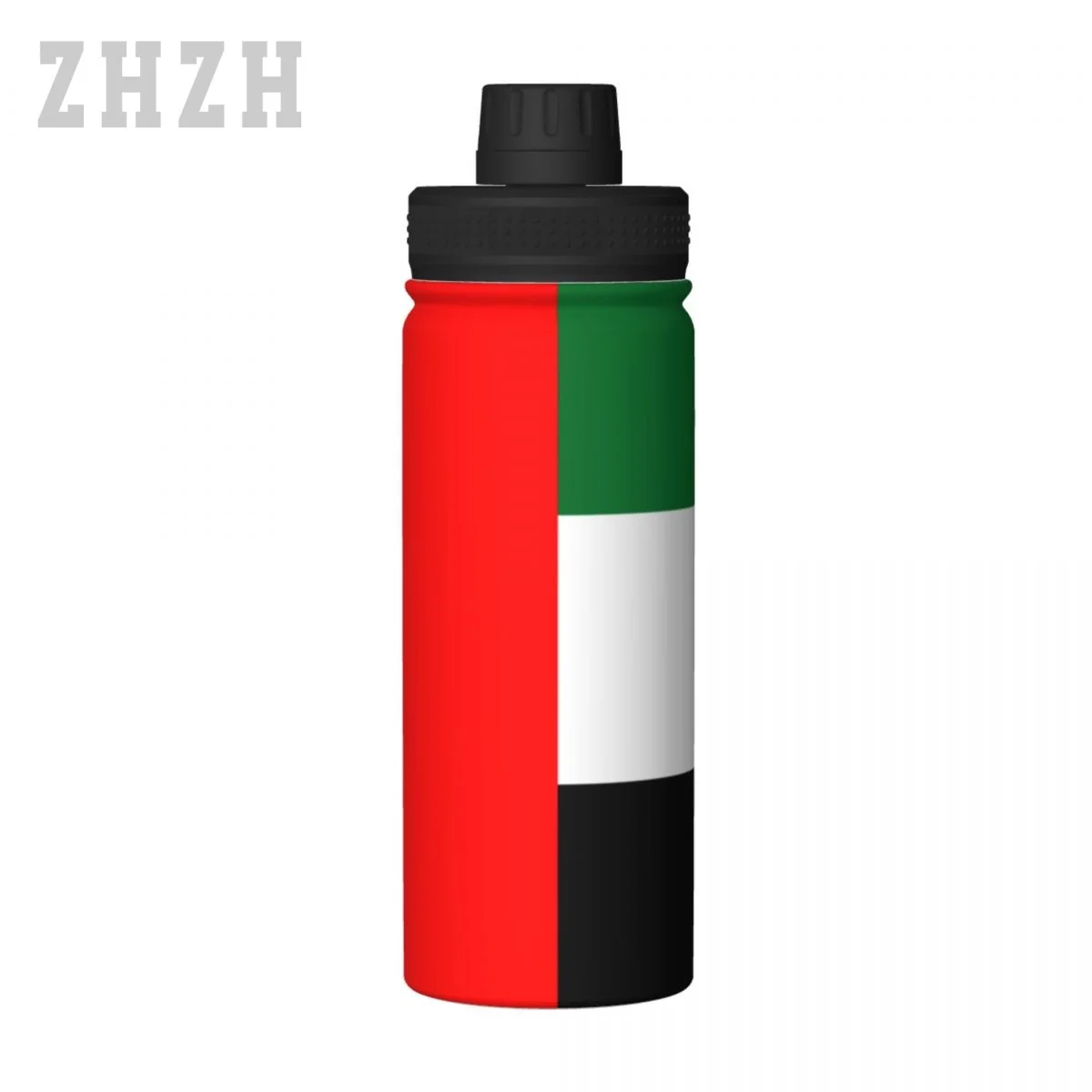 Unisex Sports Water Thermos Bottle United Arab Emirates Flag 304 Stainless Steel Double-layer Insulation Cold And Hot Travel