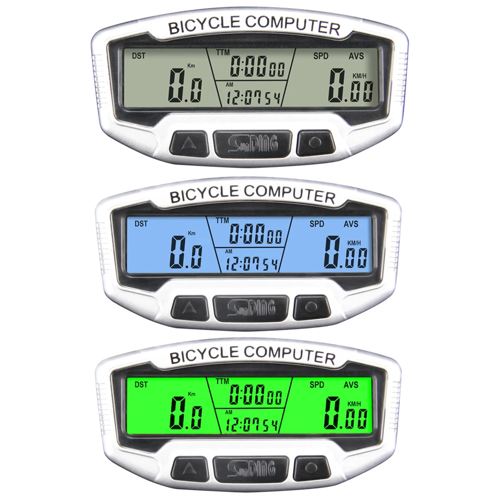 

SUNDING Bike Backlight Code Table Speedometer Bicycle Digital LCD Wired Computer