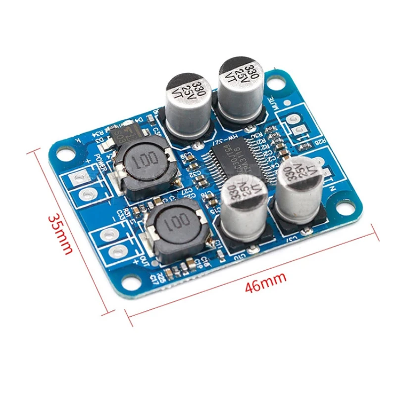 60 Вт моно цифровой аудио усилитель мощности плата Amp модуль 32P 28phip чип DC 12В-24В 30 Вт 60 Вт