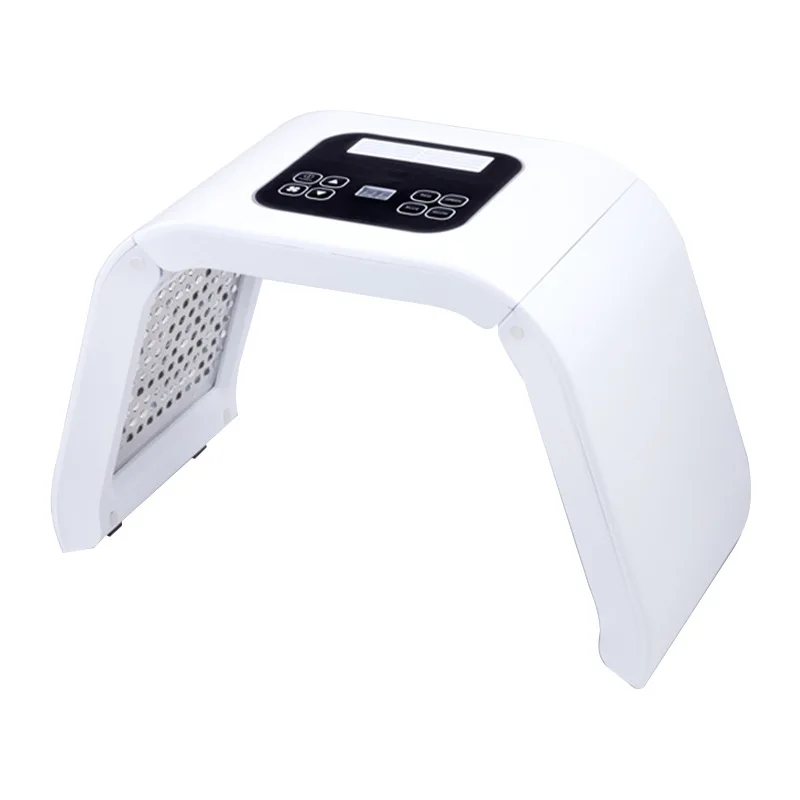 Photon pele rejuvenescimento instrumento, PDT Folding farol, espectrômetro LED, iluminação beleza instrumento, 7 cor