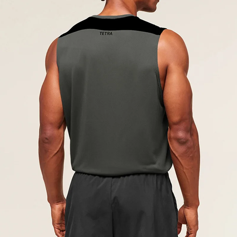 Men's Summer Crew Neck T-Shirt High Stretch Quick Dry Breathable Printed Gym Fitness Workout Running Casual Base Tee Tops Male