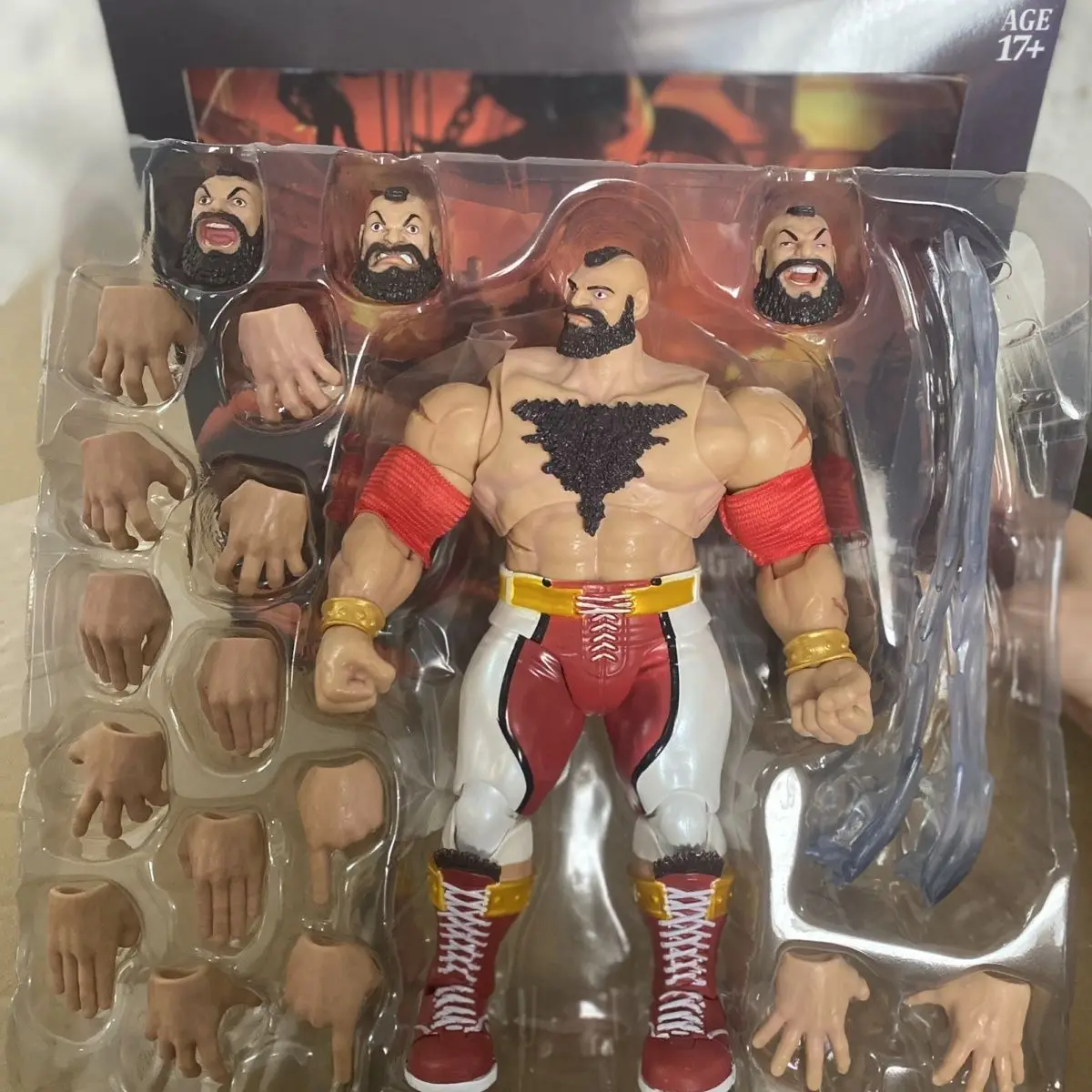 

Новая фигурка Zangief из Street Fighter в масштабе 1/12, аниме-фигурка с подвижными суставами, модель для декора, игровые персонажи, детская игрушка, подарок на день рождения для мальчиков