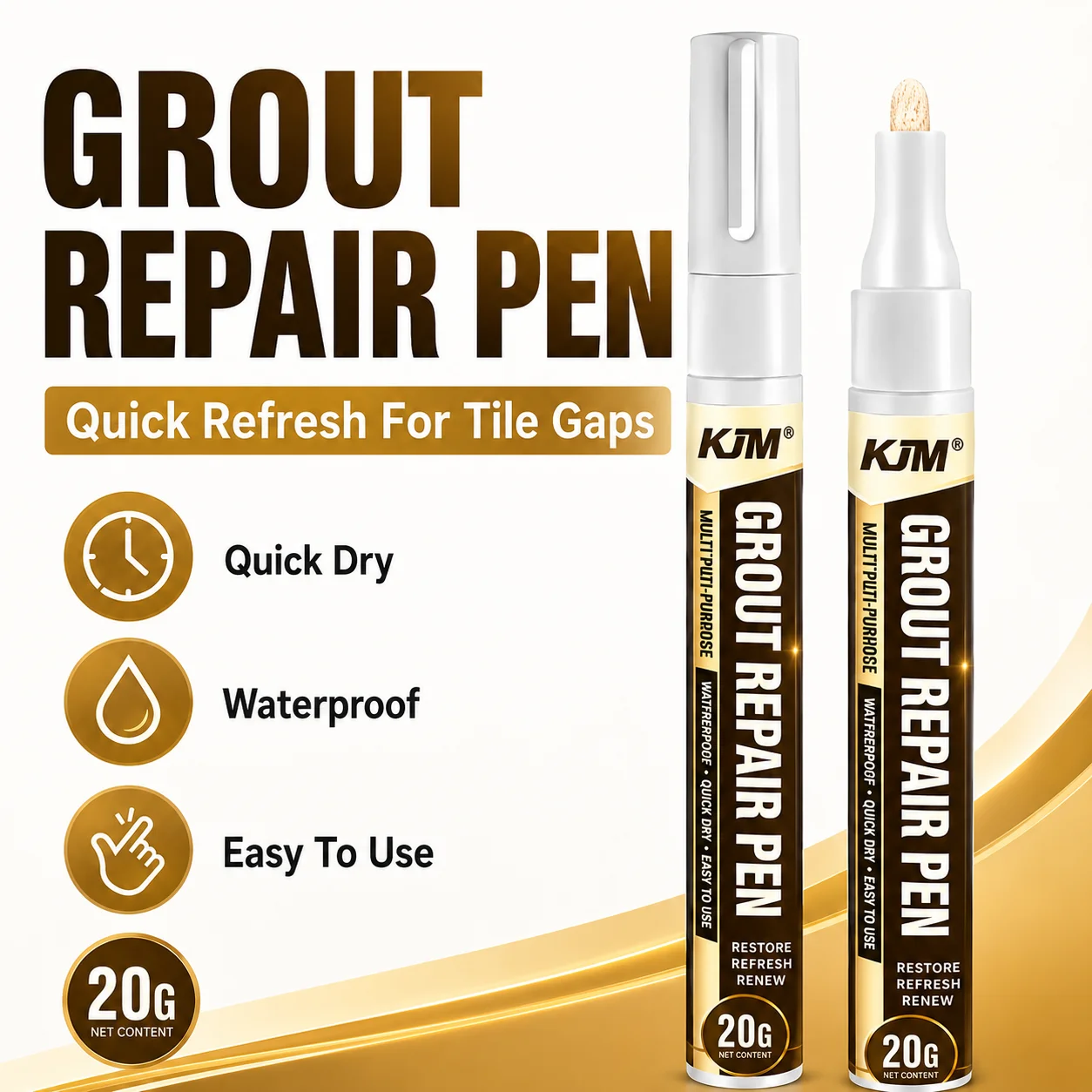 Penna Riparatrice per Fughe 20 - Tile Grout Repair recensione e prezzo