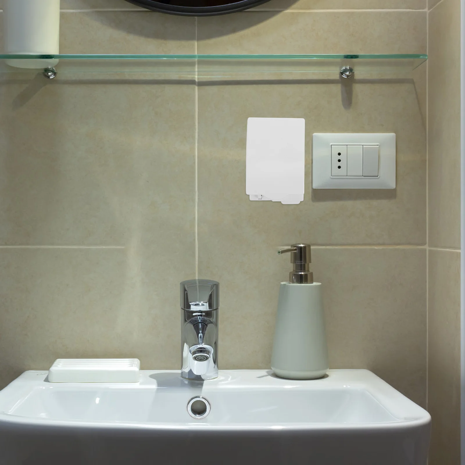 

Socket Waterproof Cover Outlet Switch Protector Transparent Material Leak Proof Bathroom Safety Electrical Accessories
