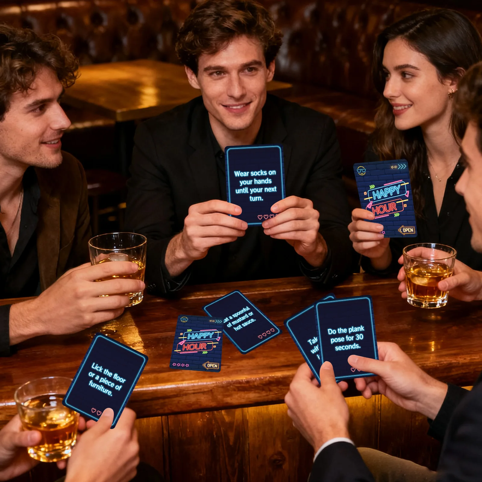 

New Party Board Game Cards Multiplayer Interactive Fun Cards Family Gathering Leisure Entertainment Game Cardsds