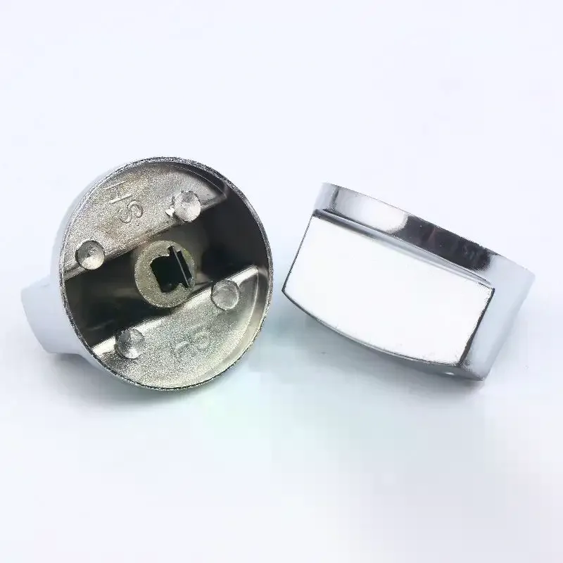 2Pcs Cooker Oven Hob Control Knobs Switch 6mm Gas Stove Knobs Kitchen Cooker Gas Stove Cooktop Control Gas Stove Accessories