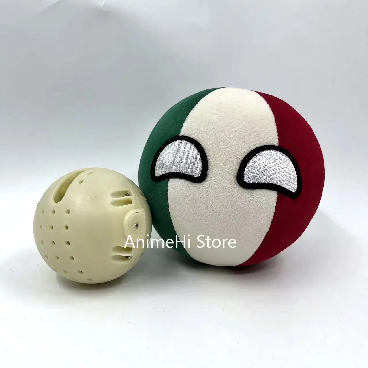 ITABall ItalyBall Plush Doll Italy Country Balls Polandball ITA CountryBall Song Singing Music Bouncing Ball Toy for Gift