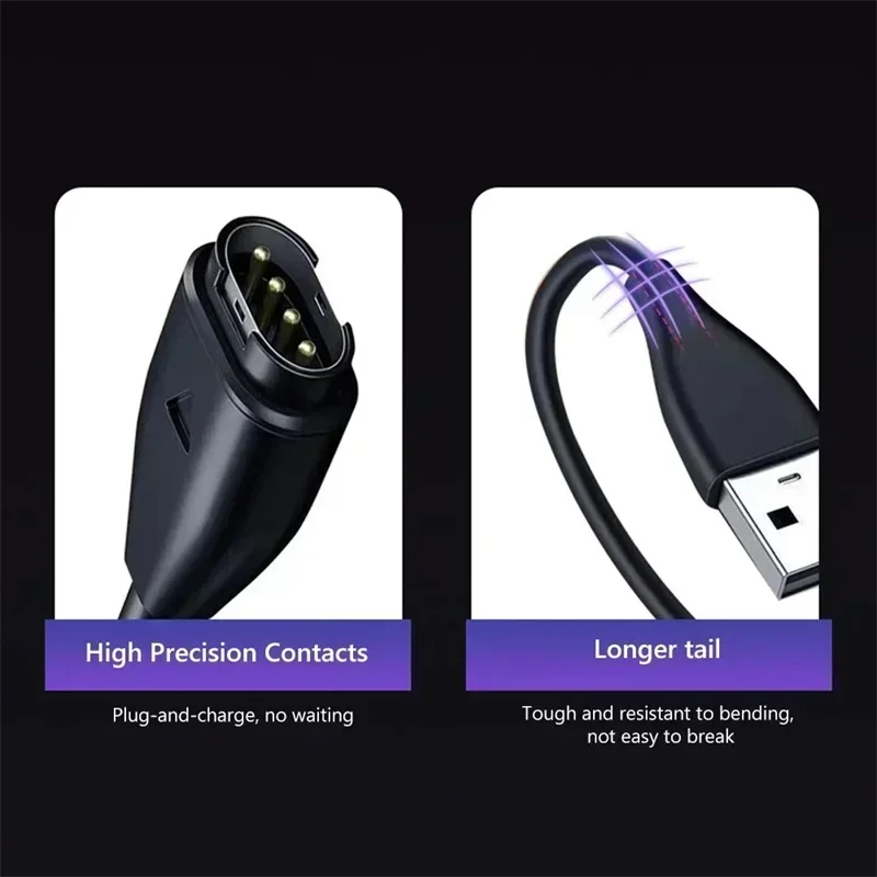 USB Charging Cable  Watch Data Sync Charger Cord Type-C Power Adapter