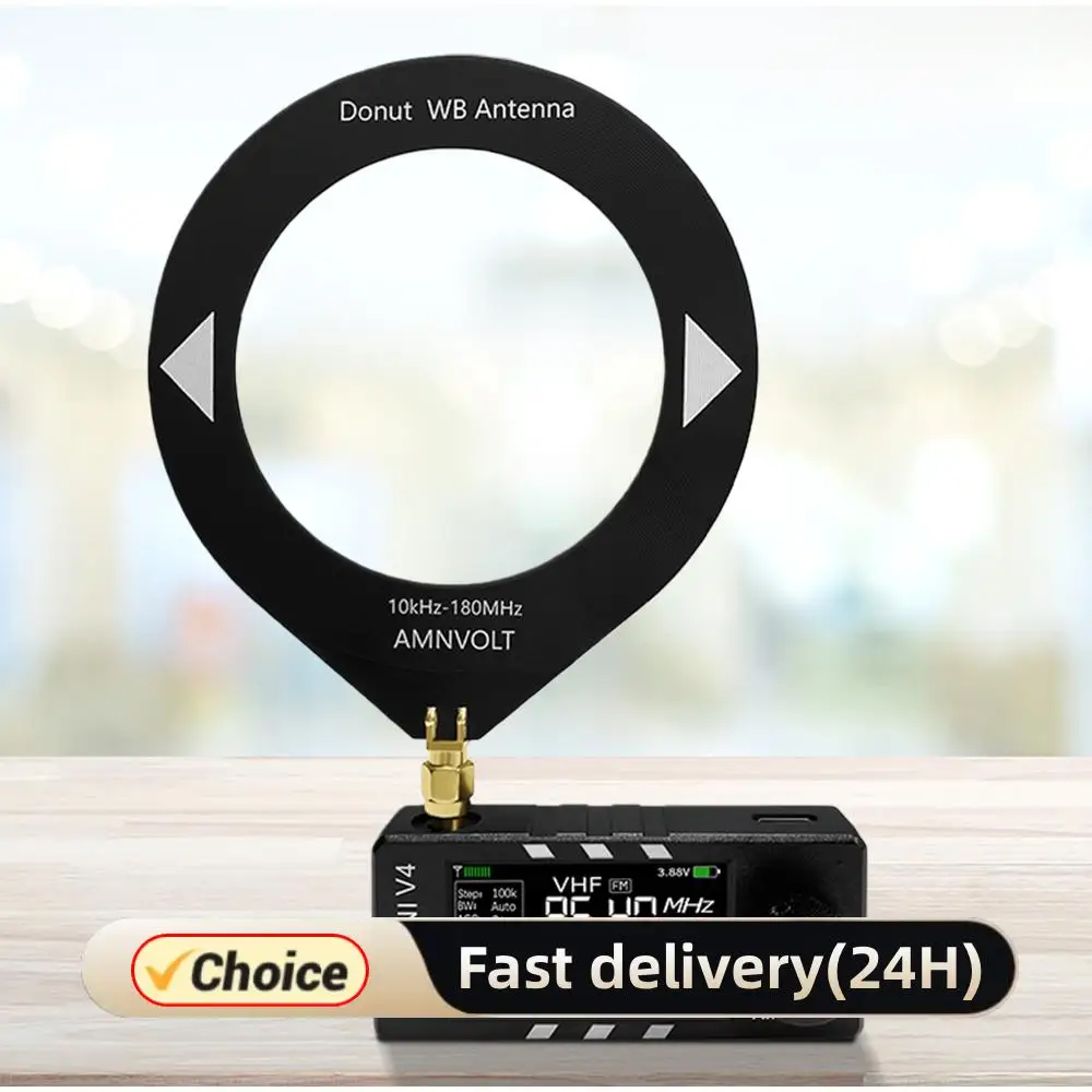 

AMNVOLT V4 ATS MINI Radio with Headphone Amplifier LSB USB Transistor Pocket Radios Si4732 DSP Radio for Indoor Outdoor